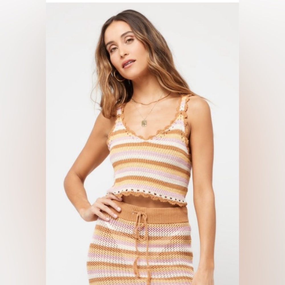 L*Space Turn The Tide Top NWT XL